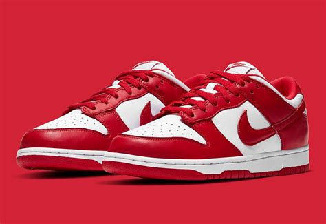 nike dunks st johns|red and white dunk lows.